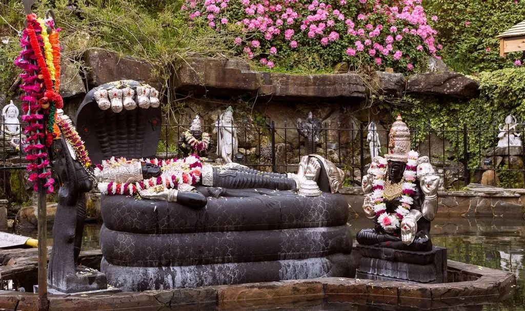 The Sri Ranganatha Temple at Skanda Vale Ashram