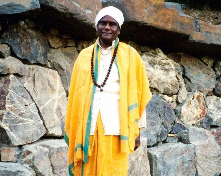 Guru Sri Subramanium at Sri Ranganatha Temple inauguration ceremony